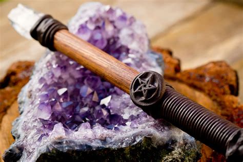 Crystal spell wand